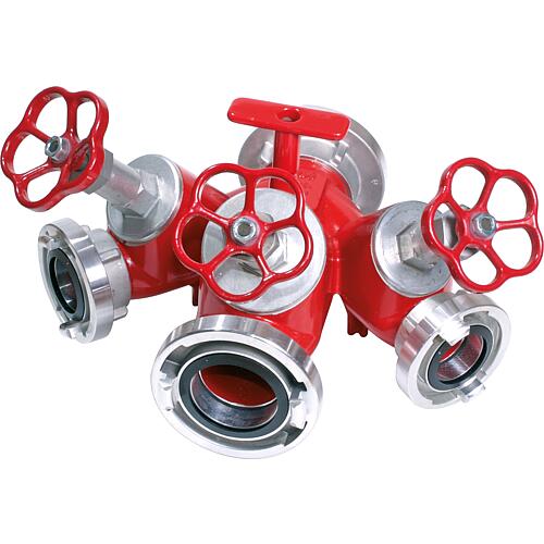 Manifold with valve locks Standard 1