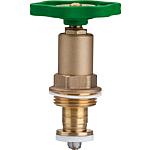 Top parts and accessories for free-flow valves