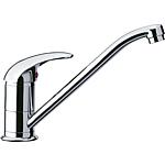 Sink mixer Rumba II with swivel spout, projection 227mm, chrome-plated