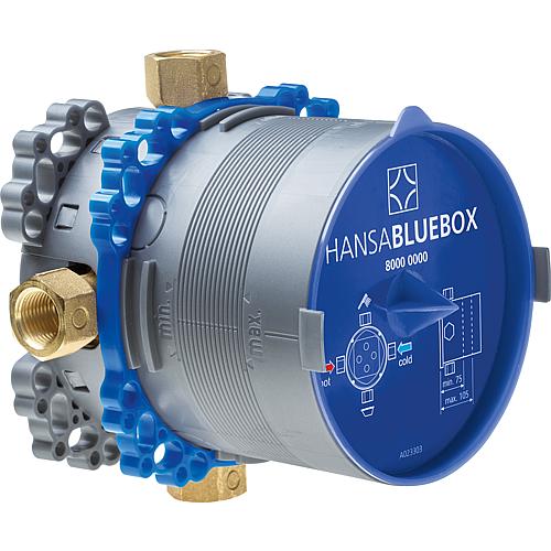 Flush-mounted base unit Hansa Bluebox, G 1/2", without shut-off