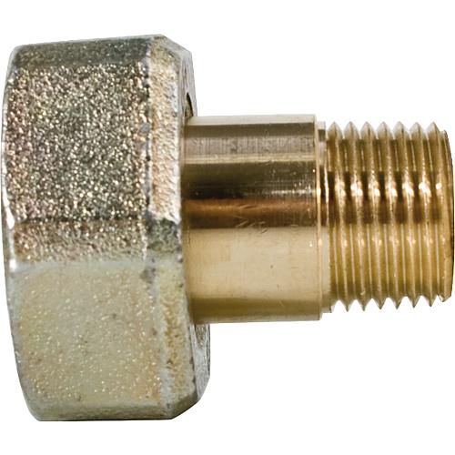 Screw connection set DN 25 (1" IT, union nut) x DN 15 (1/2" ET) Standard 1