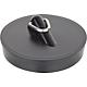 Plug with triangular ring upper Ø 50.5 mm, for kitchen sinks, black