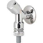 Device valve NILplus 1/2" with RV and tube aerator Ceramic top part, chrome-plated