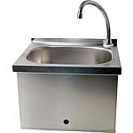 Hygiene basin made of stainless steel