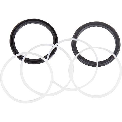 Seal set with O-ring and lip ring Standard 1