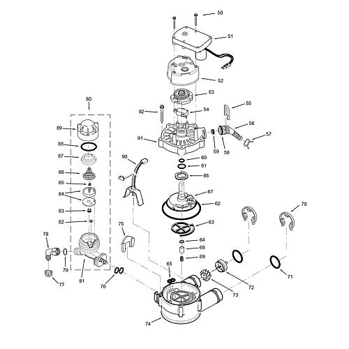 Injector complete 0.38l/min for LEYCO® type NSC 11 ED, soft 15, one 9