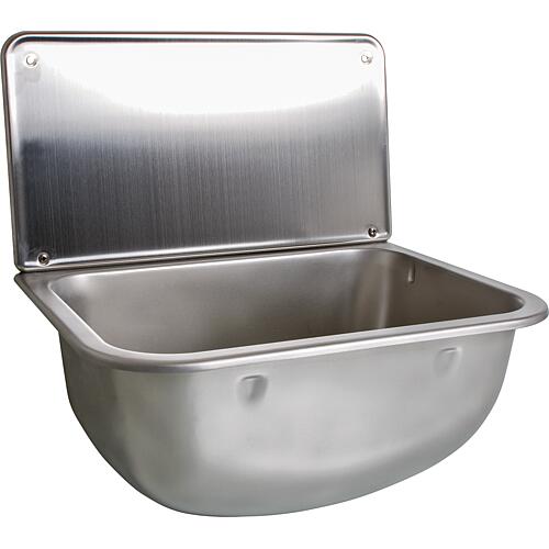 Stainless steel cleaners sink 450 x 330 x 465 mm