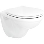 Wall-mounted flushdown toilet, D-Code basic