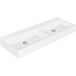 Washbasin Elayla 2 basins with overflow