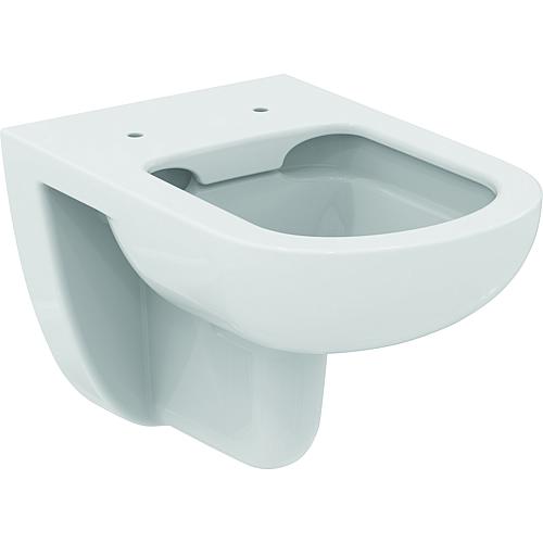 Wall-mounted flushdown toilet Ideal Standard Eurovit Plus WxHxD: 360x350x530 mm, rimless, ceramic, white