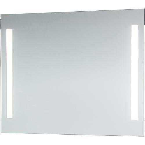 LED mirror Earline, without toggle switch, WxHxD: 1200x800x30 mm, 10.8W