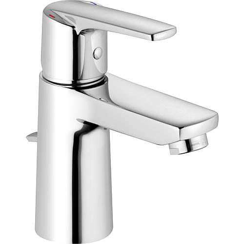 Mitigeur de lavabo Heinrichschulte Alpha 300 ND, déport 103 mm, chromé