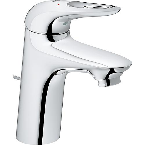 Mitigeur de lavabo Grohe Eurostyle S-Size saillie 110 mm chrome levier évidé