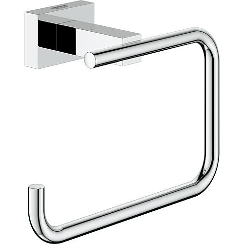 Porte-rouleau papier WC Grohe Essentials Cube sans couvercle chrome