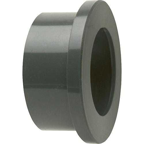 PVC-U adhesive fitting flanged socket Standard 1