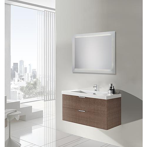 Miroir LED Emai, interrupteur tactile, variable