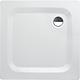 Shower trays EDURA square 1000x40x1000 mm enamelled steel, white