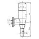 Pièces de rechange pour robinet temporisé d´urinoir TYPE 699 Anwendung 2