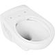 Wall washdown toilet Eurovit, rimless