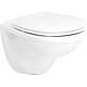 DURAVIT D-Code Basic wall-hung washdown WC, white 360 x 555mm