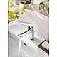 Eurostyle washbasin mixer, with open lever