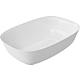 Design counter washbasin EIRA, W x H x D: 460x152x320 mm, cast mineral composite, white