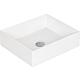 Counter washbasin, Elayla, W x H x D: 450x130x380 mm, ceramic, white