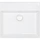 Washbasin Elayla, 500x130x450 mm, without tap hole, ceramic, white