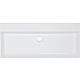 Elayla washbasin 1010x130x460 mm without tap hole with overflow ceramic white