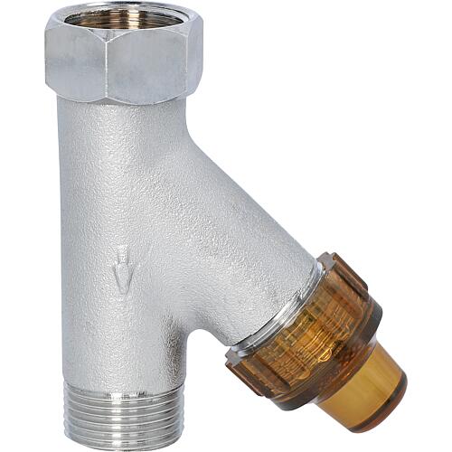 WAS® slanted valve DN 20 (3/4") Eggemann Original Standard 1