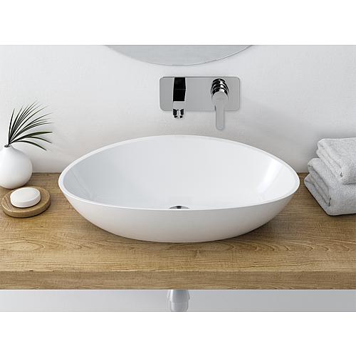 Duo counter washbasin