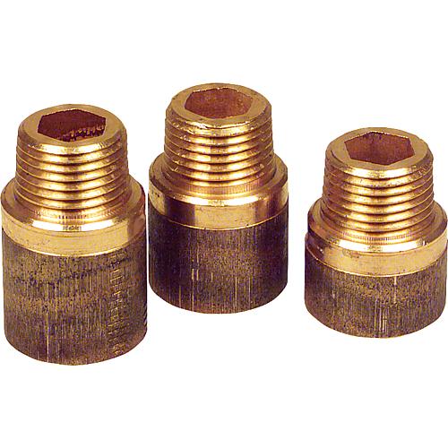 Pack rallonges de robinet en bronze DN 15 (1/2"), 180 pièces Anwendung 1