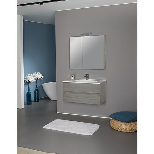 Bathroom furniture set EGAN, series MAF, grey elm