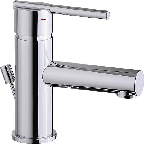 Washbasin mixer Evelia, projection 110 mm, chrome