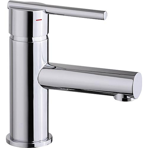 Washbasin mixer, Evelia, projection 110 mm, without drain set, chrome