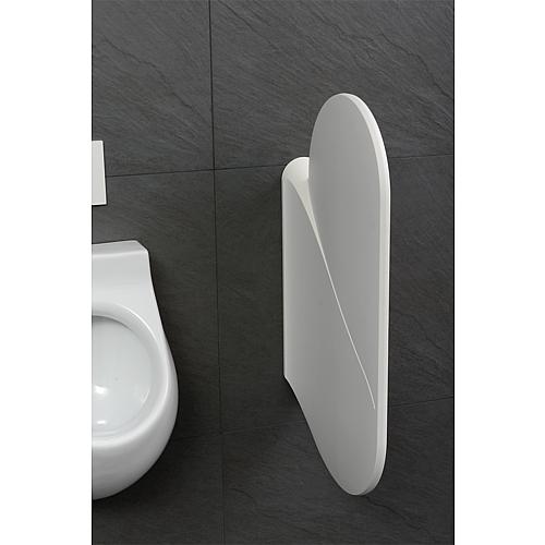 Urinal-Trennwand Premium, wandhängend Anwendung 1