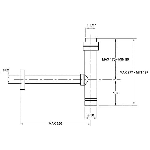 Design bottle siphon Standard 2