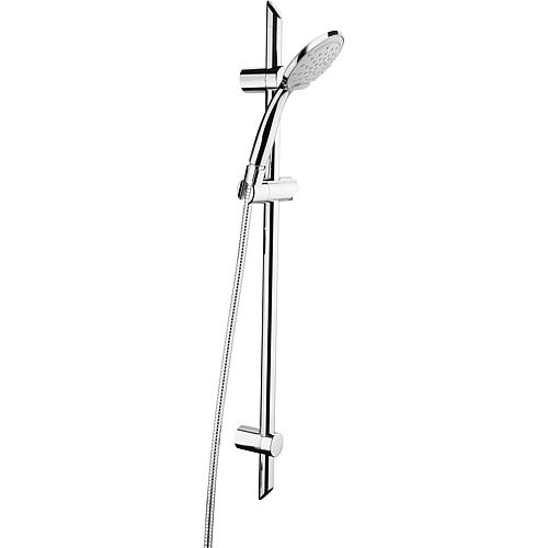 Robinetterie de douche Estada avec douchette et flexible, L 750mm, Ø 25 mm, chromé