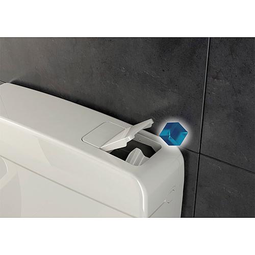 surface-mounted cistern Corallo 3 2-volume button, 3-9L with insertion chute