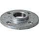 Threaded flanges, galvanised