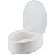 Elga toilet seat with lid, made of PP, white Height 140mm