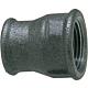 Malleable cast iron fitting, black, reduction sleeve (IT x IT)