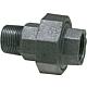 Malleable cast iron fitting, black, screw connection (IT x ET) Standard 1