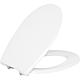 Toilet seat Grohe Bau Standard, white, stainless steel hinges