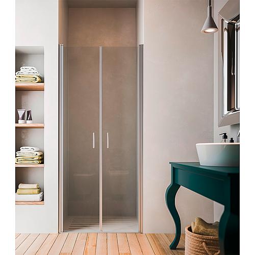 Eloa 2.0 niche shower, 2 revolving doors Standard 1