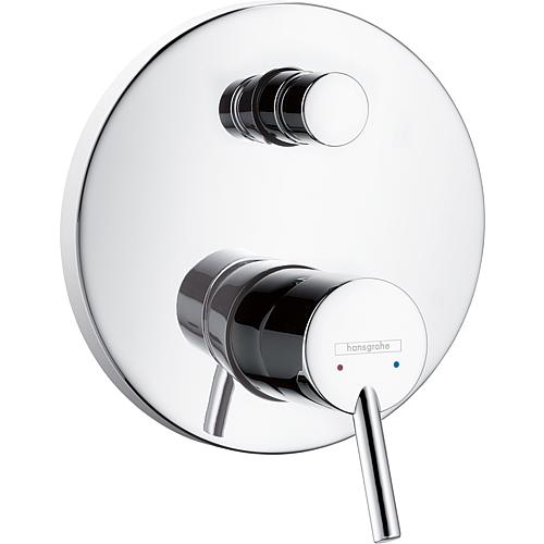 Mitigeur de baignoire encastré Hansgrohe Talis S rosace Ø 150 mm chrome