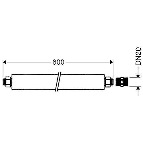 Connection pipe, flexible Standard 2