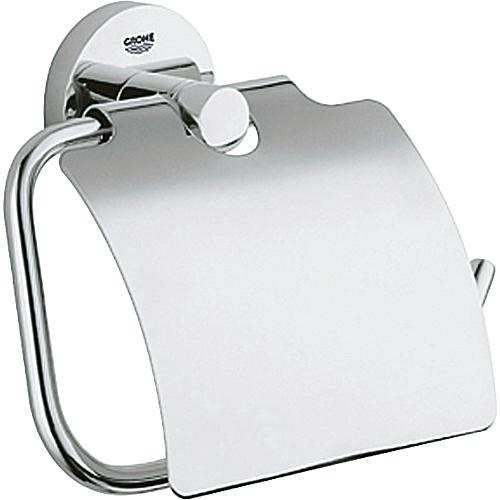 Grohe Essentials paper roll holder with lid