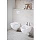 Wall washdown toilet Acanto, rimless