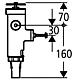 Pressure flushers for toilets DN 20 Standard 3